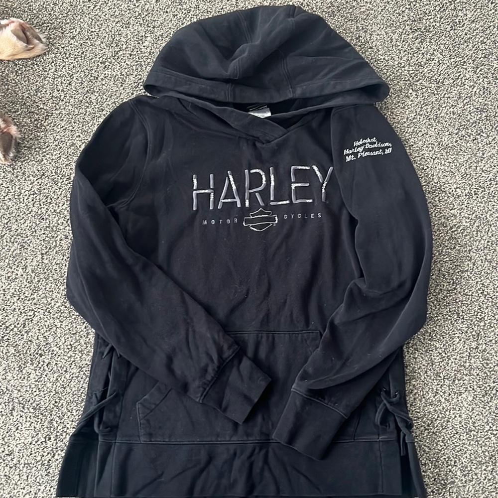 Harley Davidson Embroidered hoodie